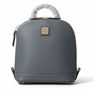 NWT Dooney & Bourke Small Zip Pod Backpack in Pebble Grain Leather 🎒